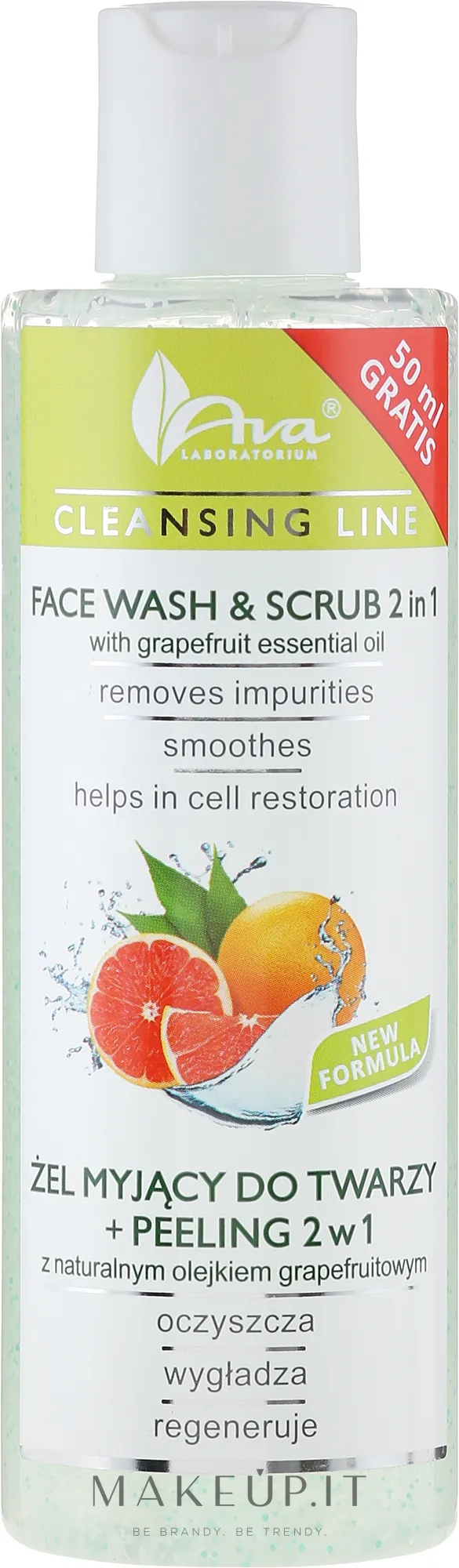 Gel-scrub detergente 2 in 1