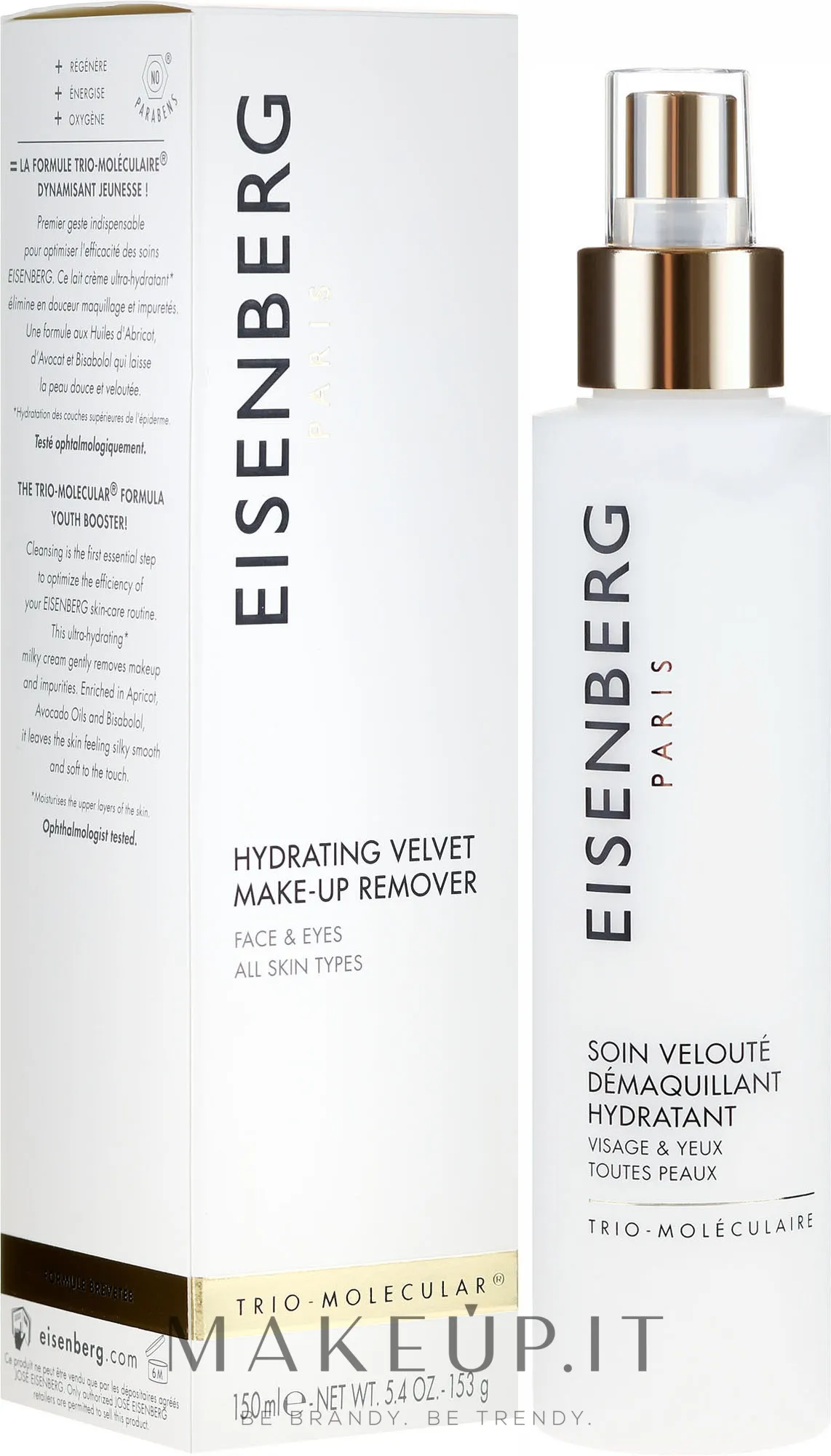 Eisenberg Paris Hydrating Velvet Make-Up Remover
