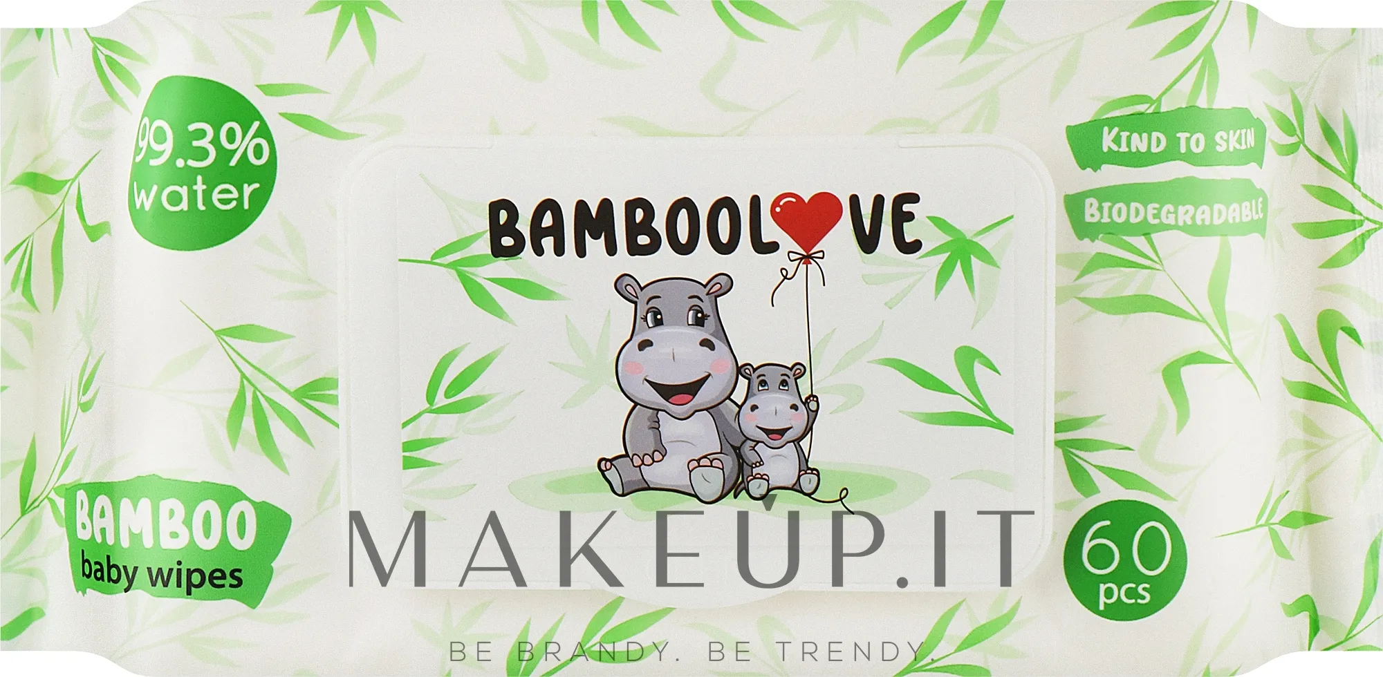 Salviette umidificate, 60 pz.