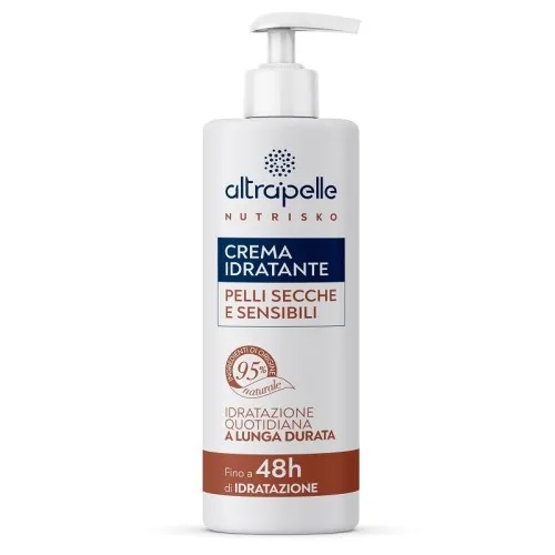 Altrapelle Nutrisko Crema idratante per pelli secche e sensibili - Flacone con dispender 400 ml