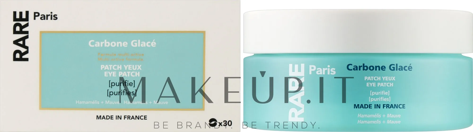 Patch per occhi con estratto di amamelide e malva