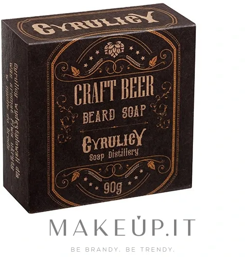 Sapone per barba alla birra