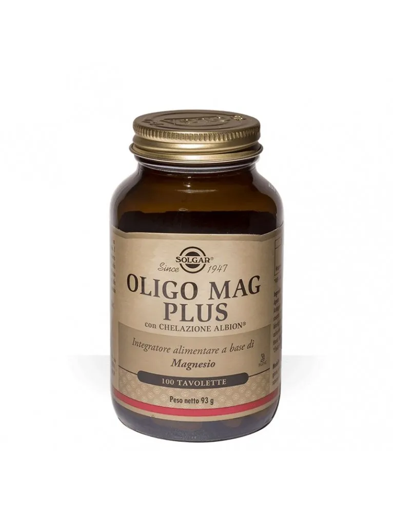 Solgar Oligo Mag Plus 100 Tavolette
