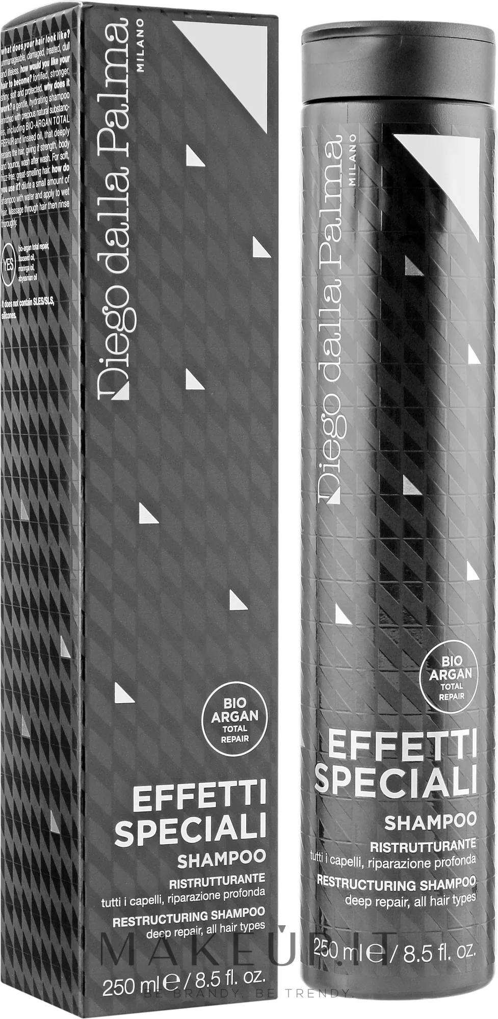 Shampoo ristrutturante per capelli