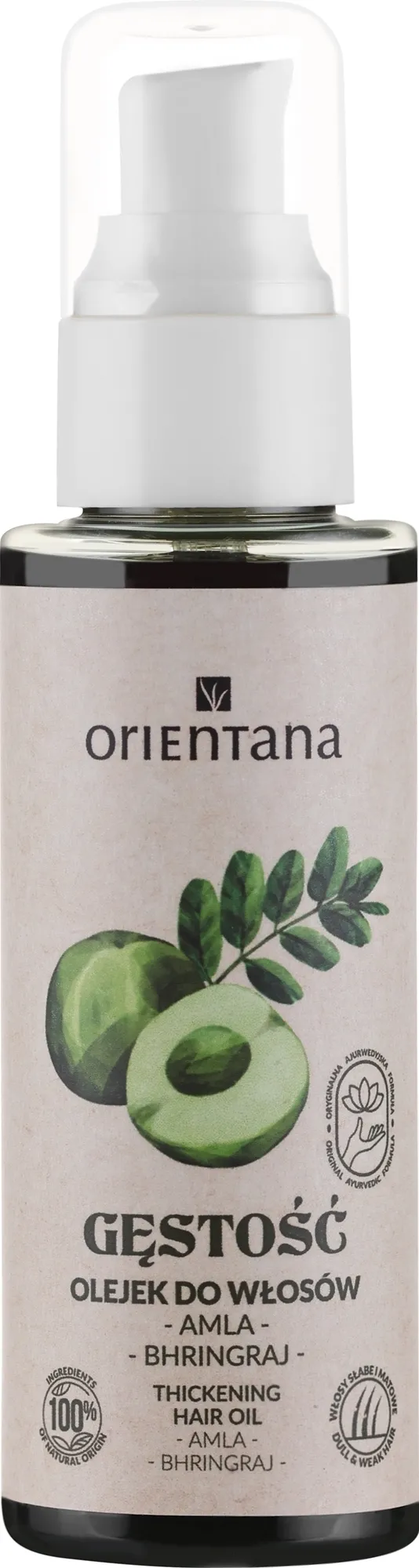 Olio ayurvedico per capelli
