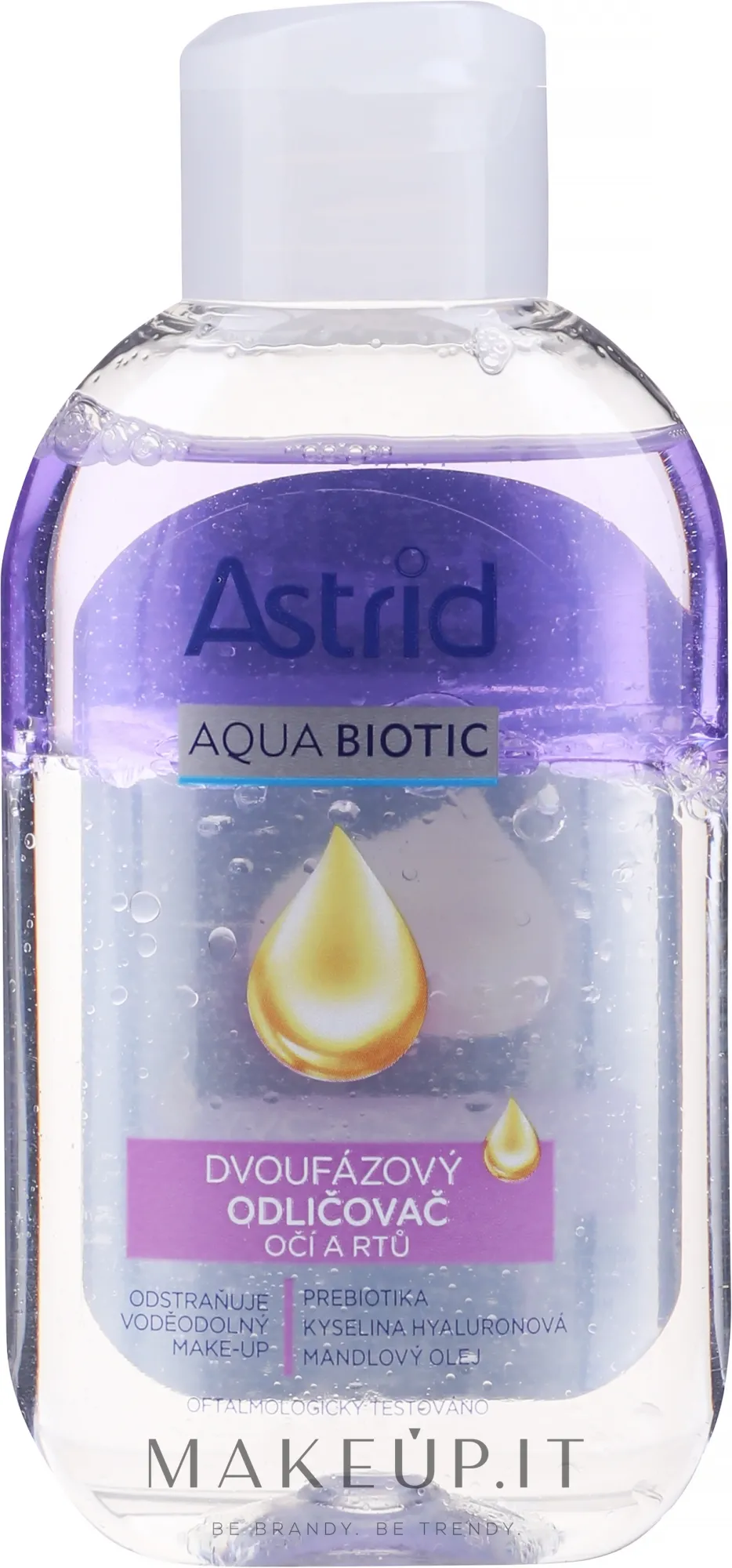 Astrid Aqua Biotic Two-Phase Makeup Remover Eyes And Lips