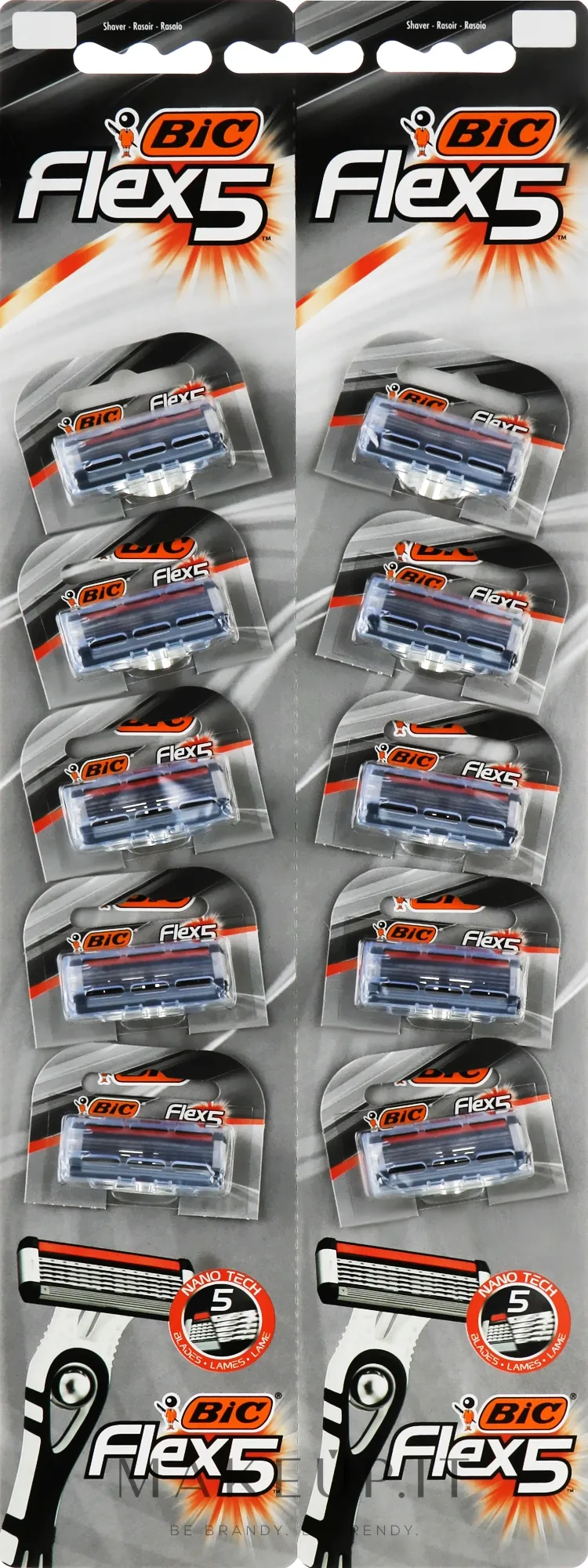 Rasoio "Flex 5", 10 pz.