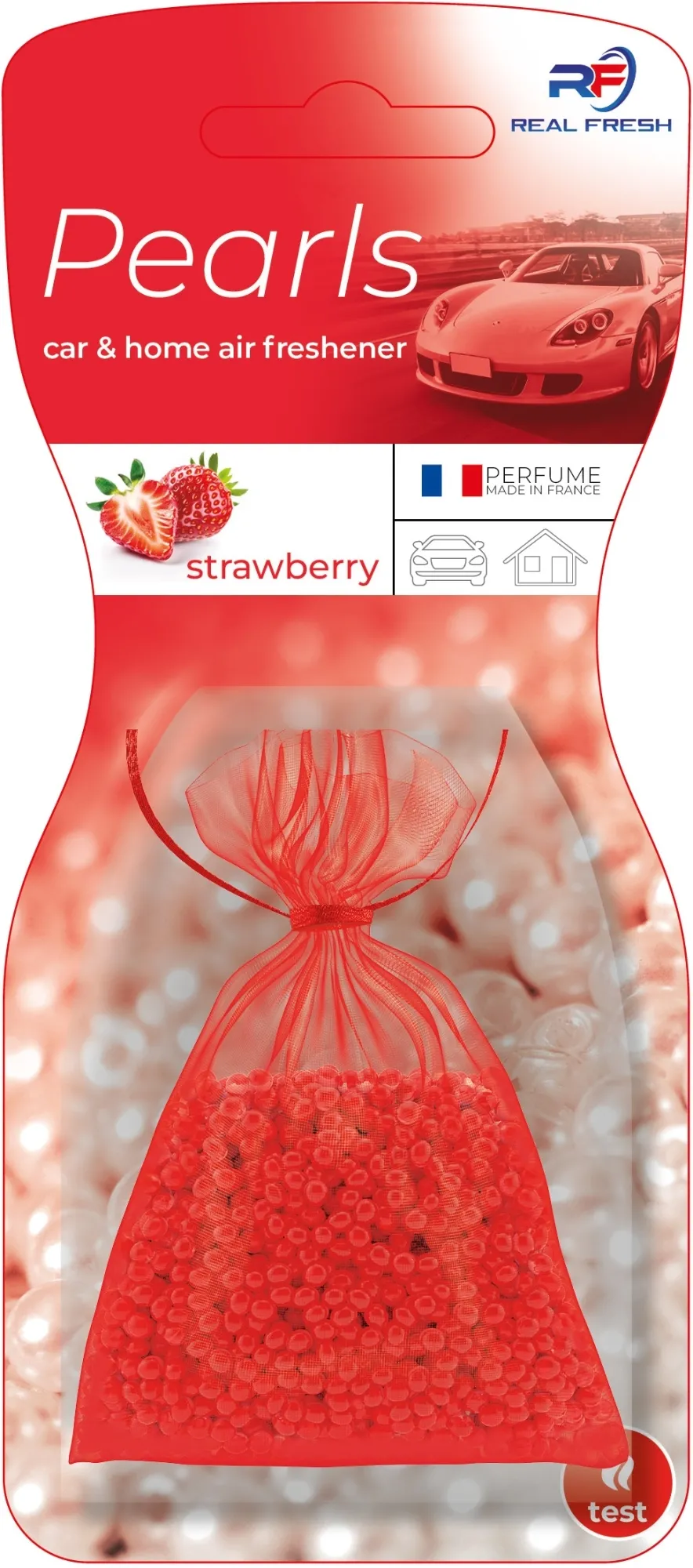 Profumatore per auto e casa "Fragola", sacchetto