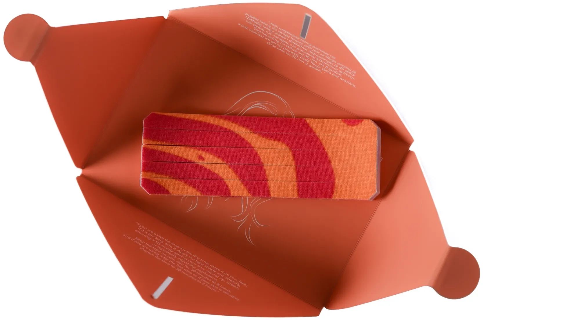 Taping per la zona del collo, stampa