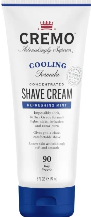 Crema da barba rinfrescante