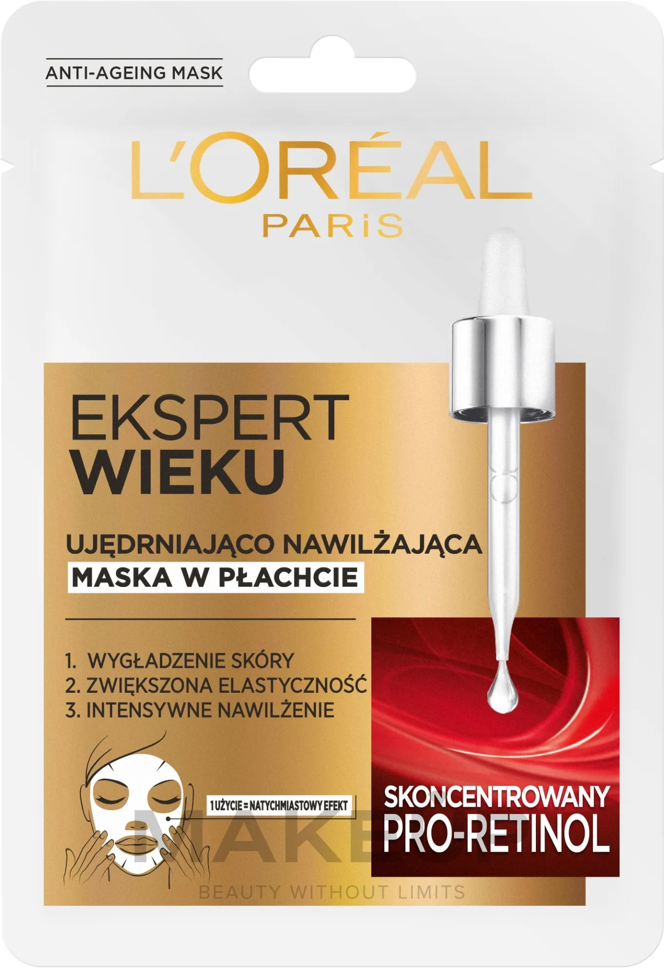Maschera viso levigante e rassodante