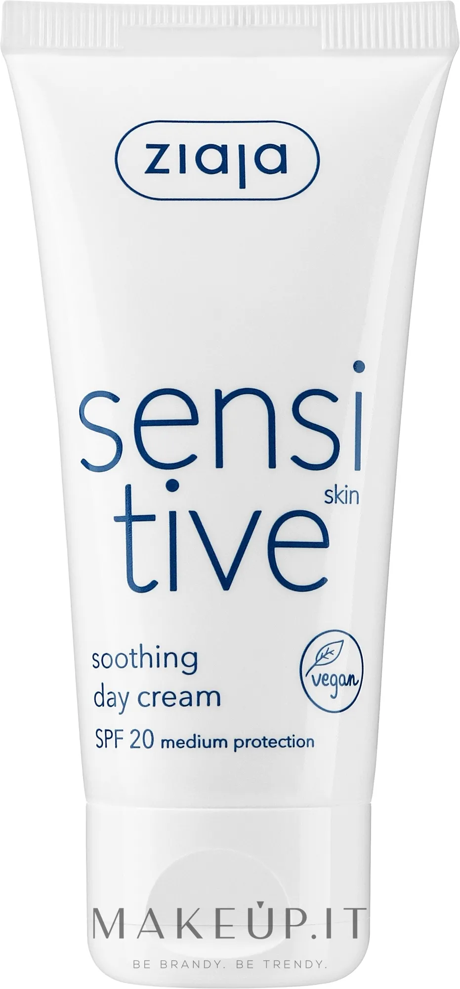 Crema lenitiva per pelli sensibili, da giorno