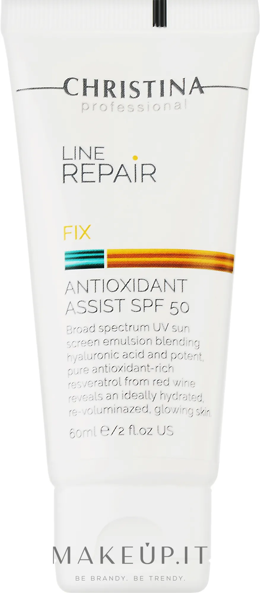 Lozione viso antiossidante SPF 50