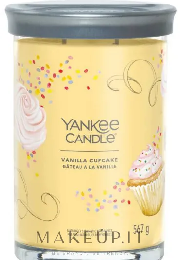 Candela profumata "Vanilla Cupcake", 2 stoppini
