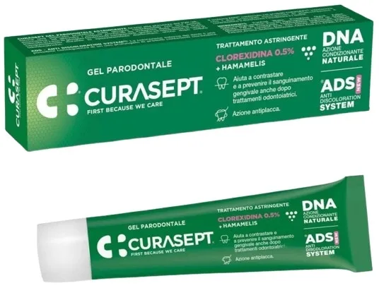 Gel parodontale con clorexidina 0,5% e amamelide