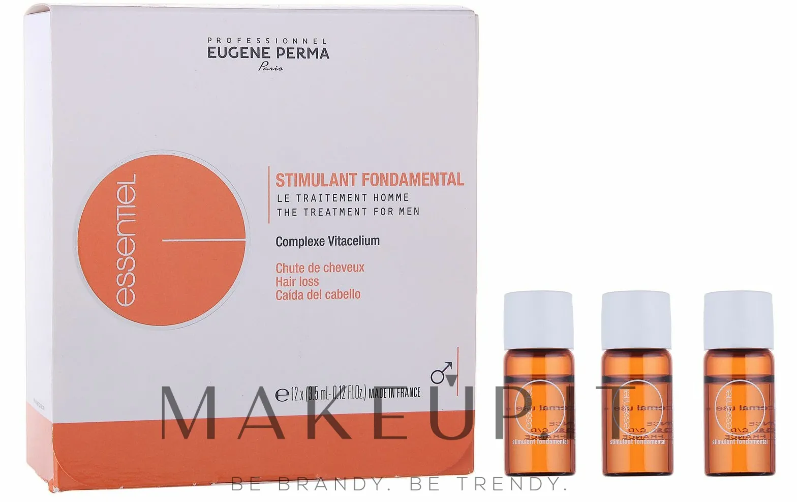 Programma intensivo contro la caduta dei capelli per uomini