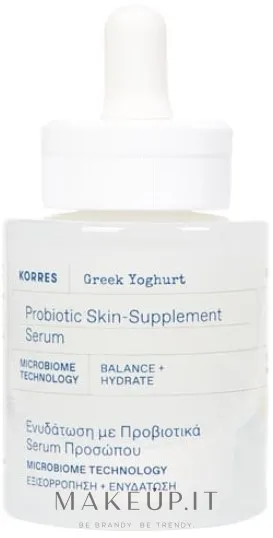 Siero viso con probiotici