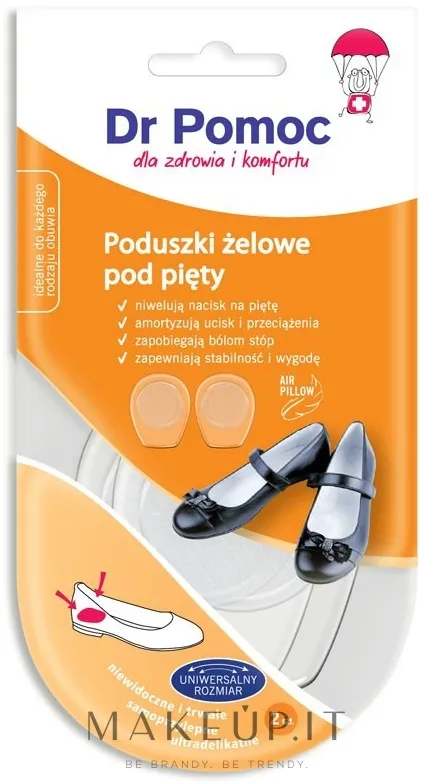 Cuscinetti in gel per tallone