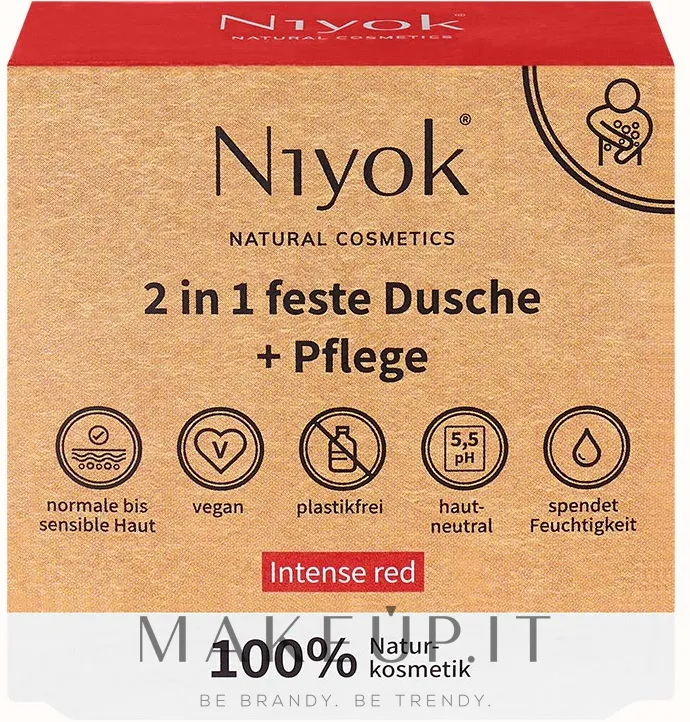 Sapone per mani e corpo "Rosso intenso"