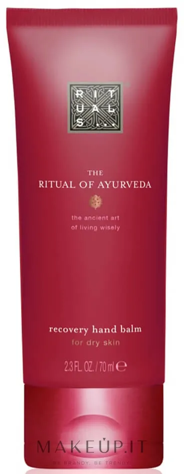 Balsamo mani rivitalizzante al profumo di mandorle e rosa indiana