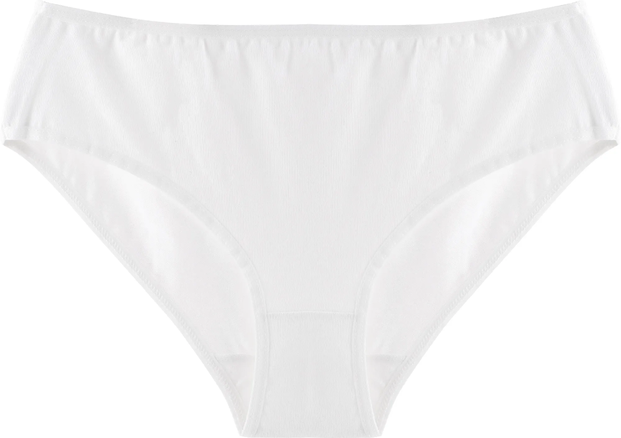 Mutandine bikini da donna, BDM500-039, bianche