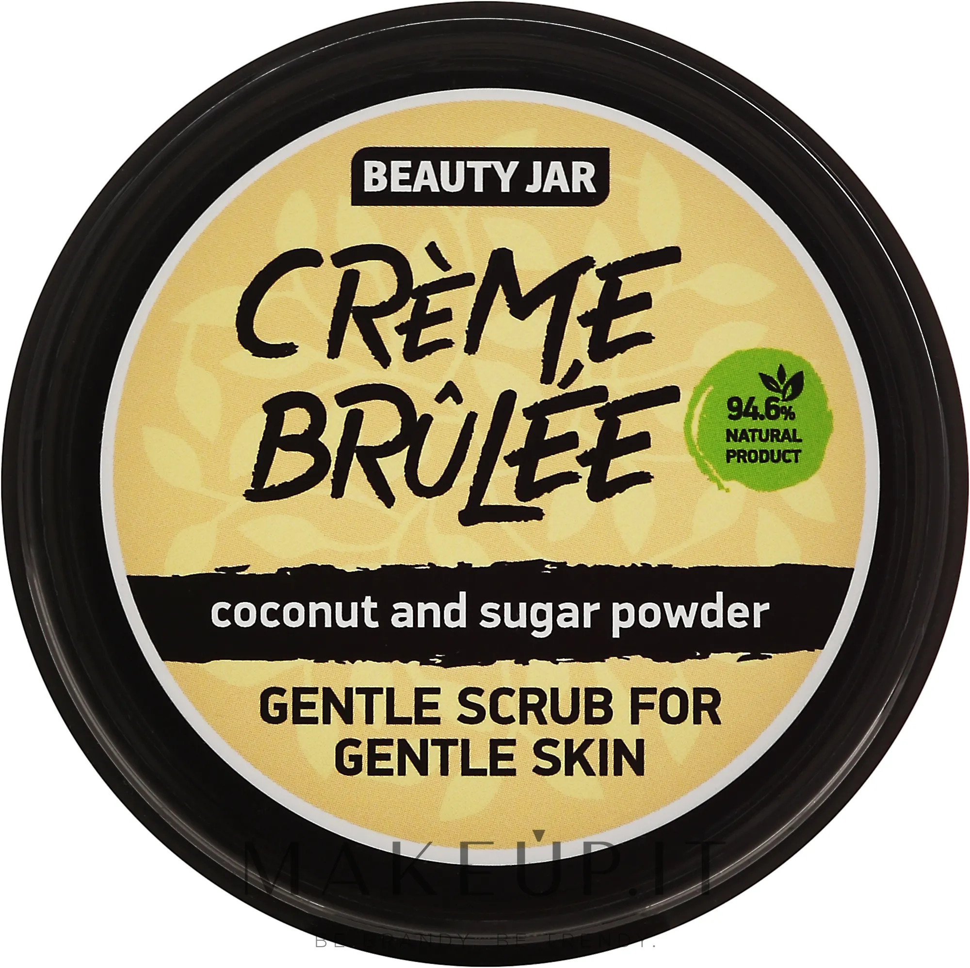 Scrub viso per pelli sensibili "Creme brulee"