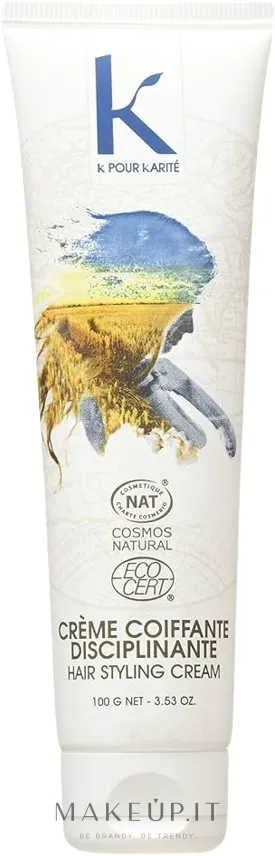 Crema disciplinante per lo styling dei capelli