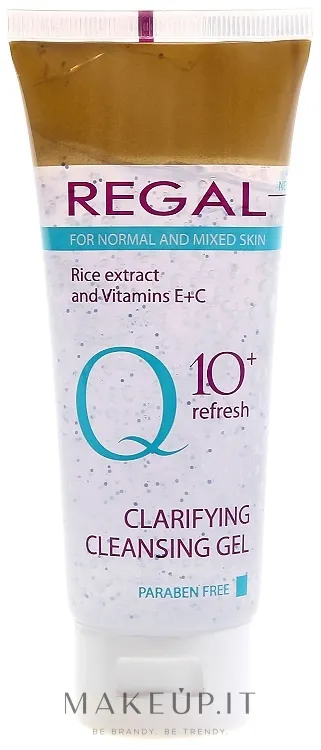 Gel detergente per il viso per pelle normale e mista