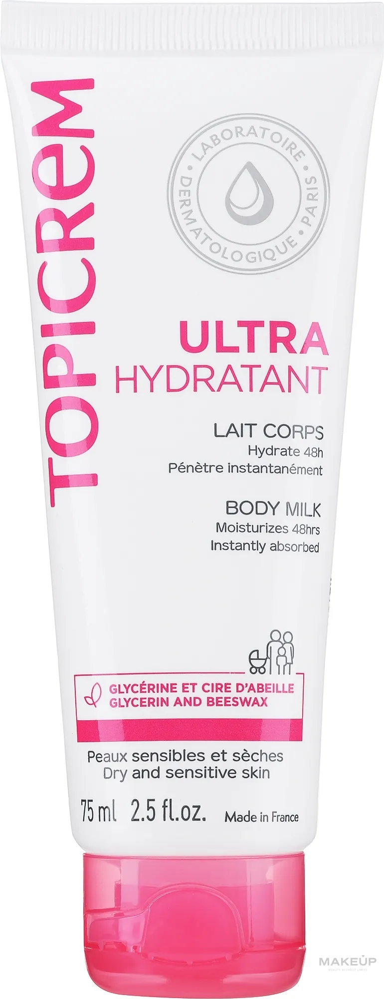 Latte corpo ultra idratante