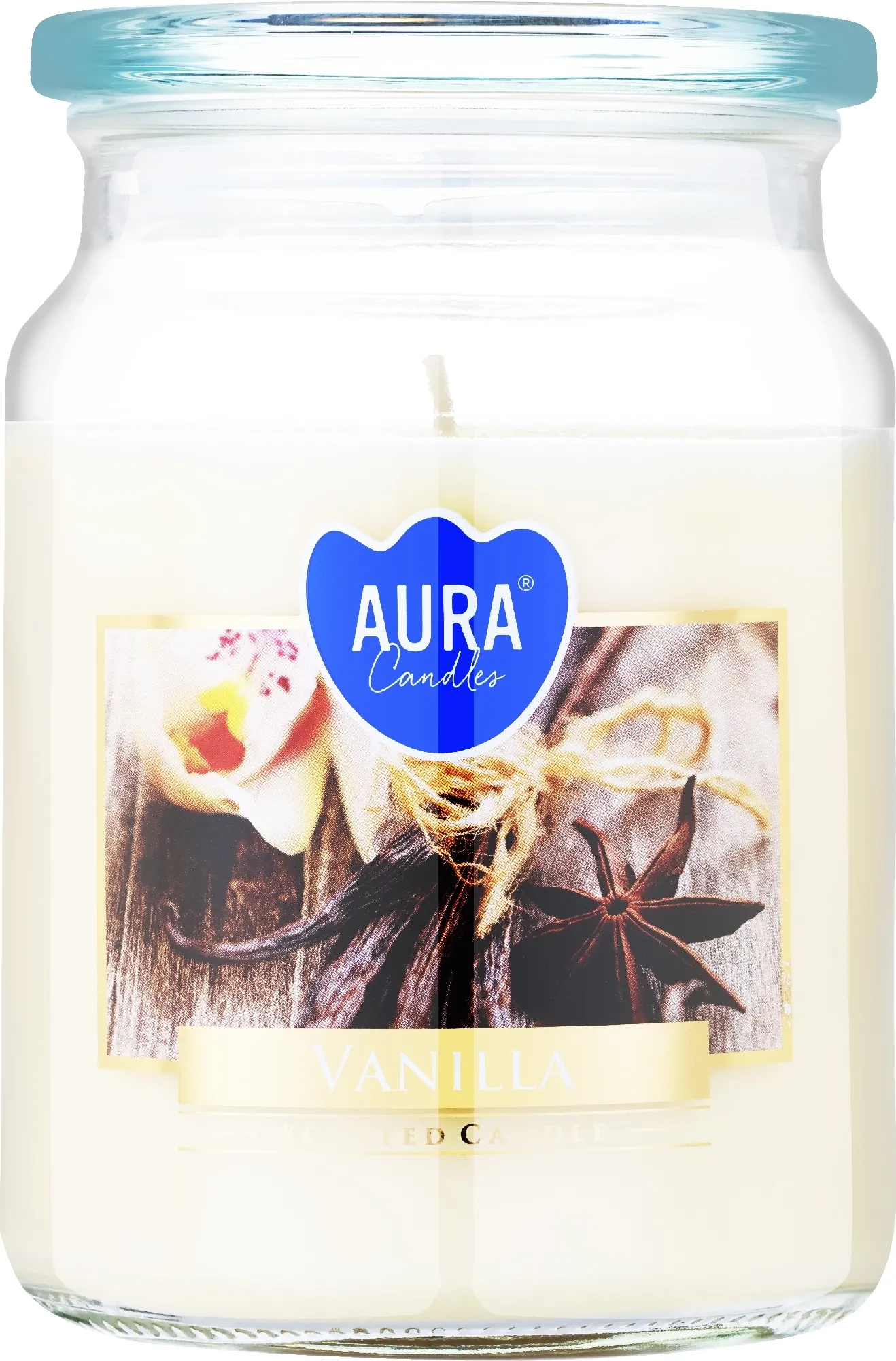 Candela profumata in barattolo "Vaniglia"