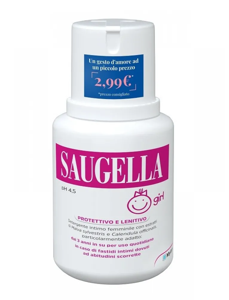 Saugella Girl Detergente Intimo 100ml