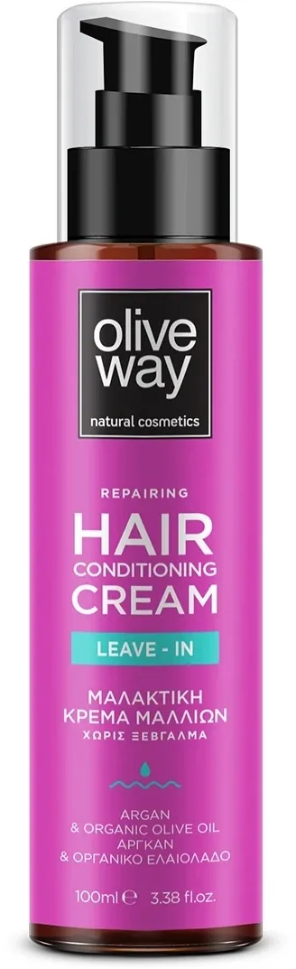 Crema balsamo riparatrice senza risciacquo per capelli