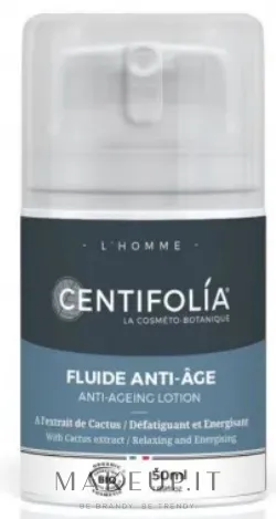 Fluido viso antietà, per uomo