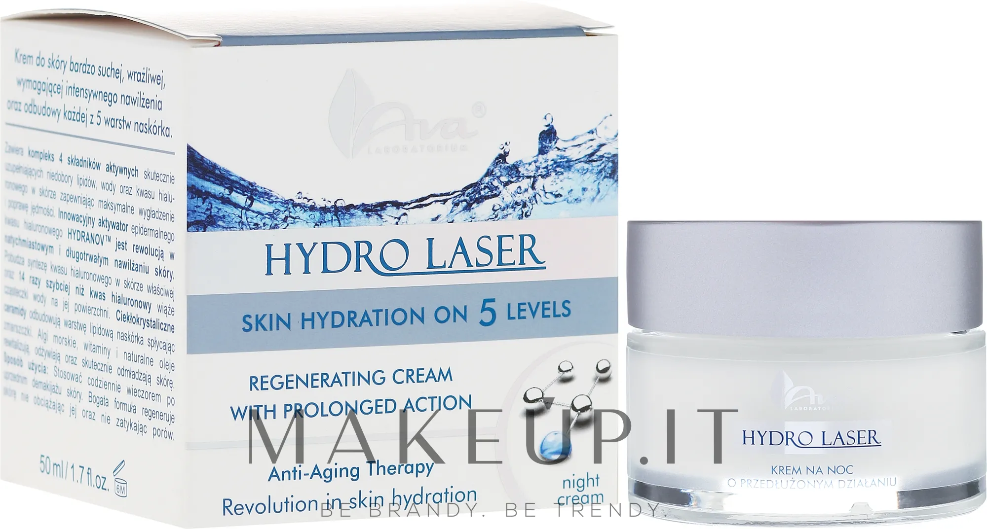 Crema rigenerante, da notte