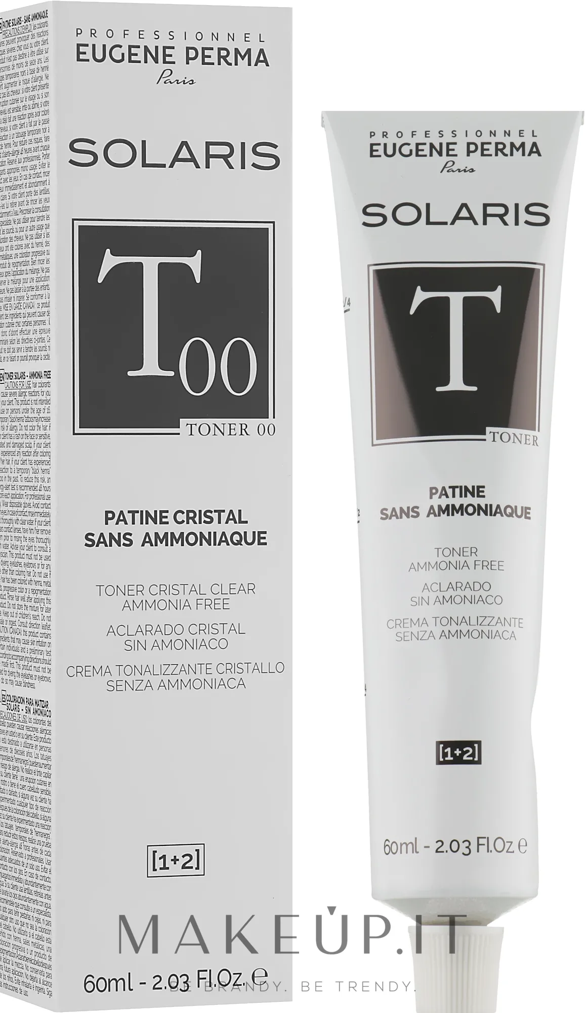 Crema capelli tonalizzante senza ammoniaca