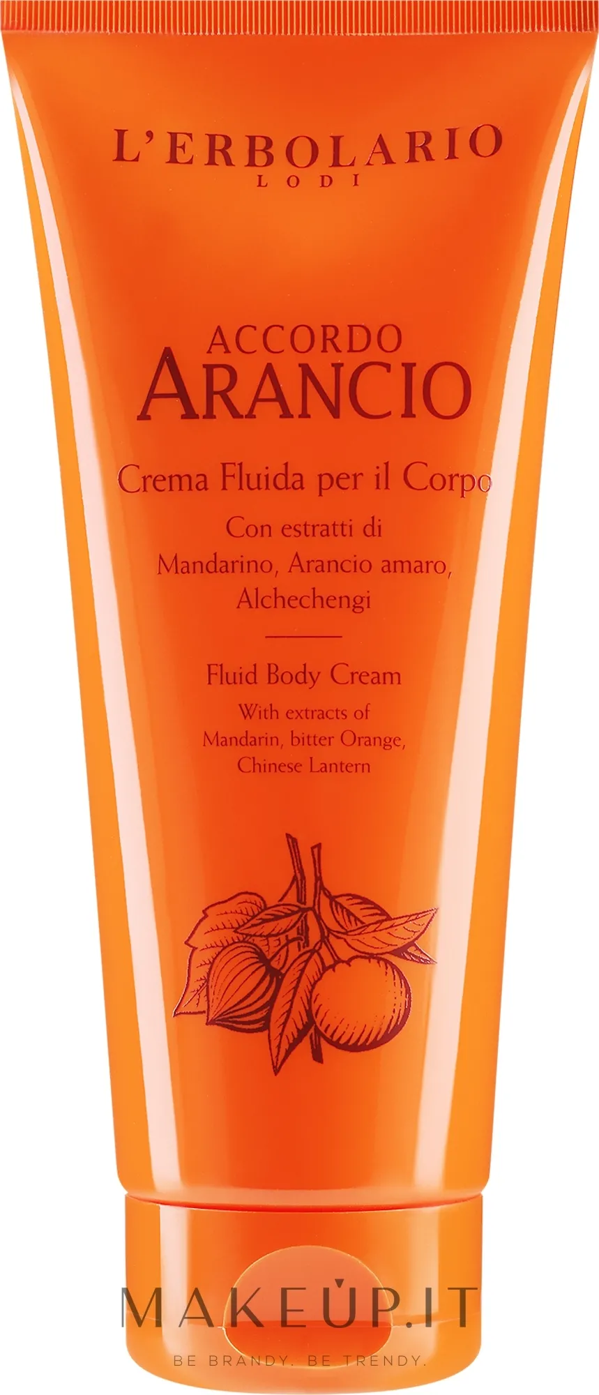 L'Erbolario Accordo Arancio Fluid Body Cream
