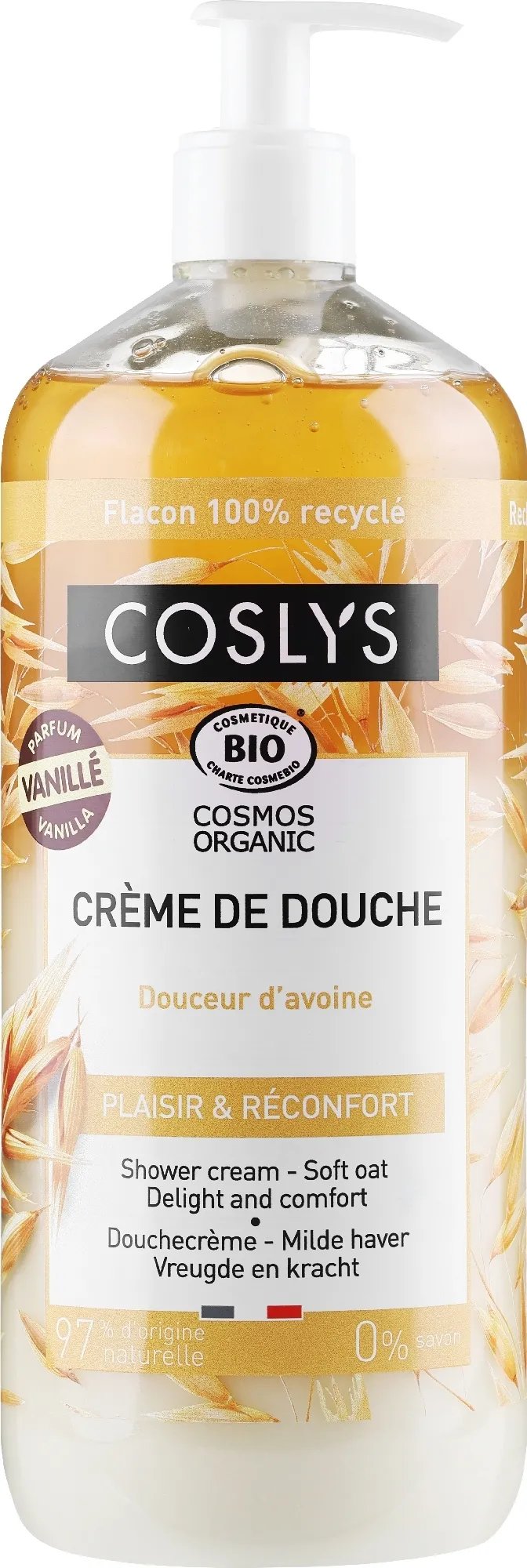 Crema doccia delicata con avena