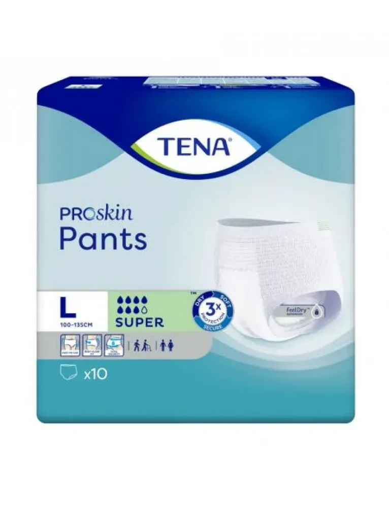 Tena Pants Pannolone a mutandina Super Large 10 pezzi