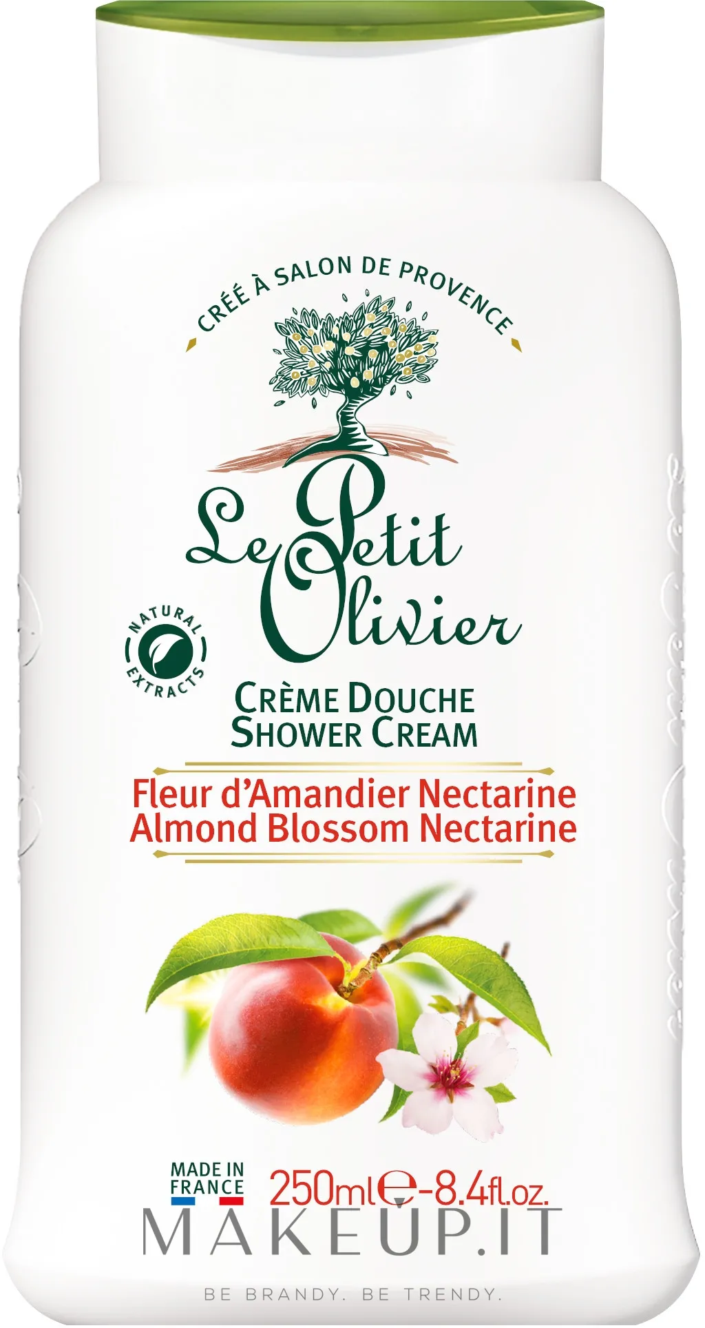 Crema doccia "Fiori di mandorla e nettarina"