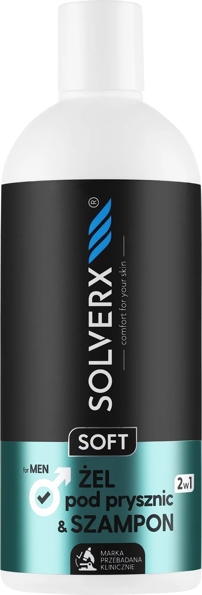 Shampoo gel 2 in 1, uomo