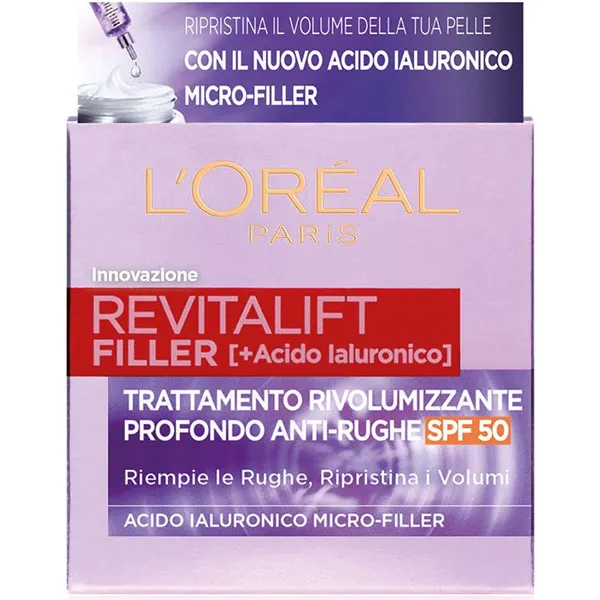 L'OREAL PARIS EXPERTISE REVITALIFT FILLER CREMA GIORNO RIVOLUMIZZANTE SFP.50 50 ML