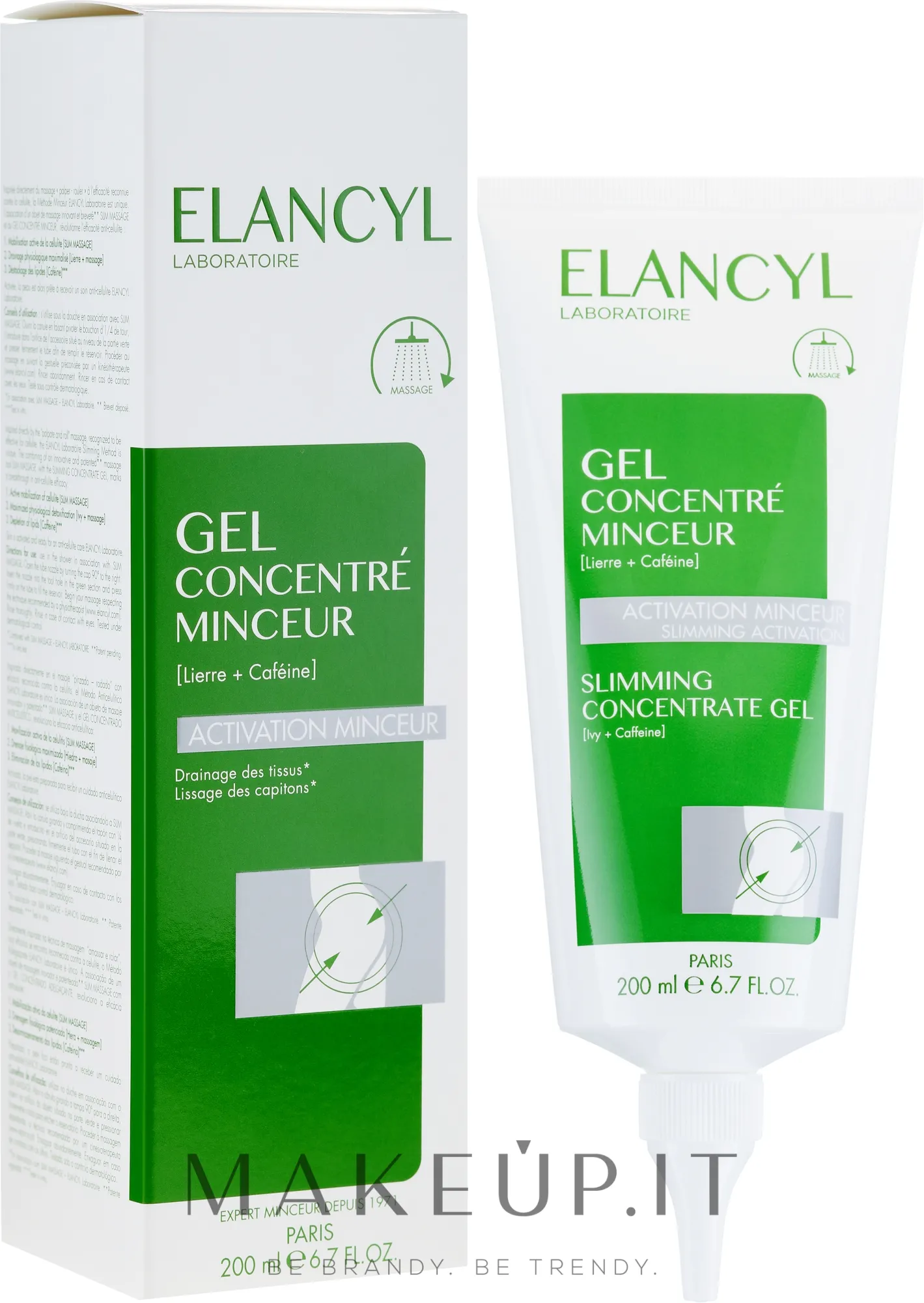 Gel snellente concentrato