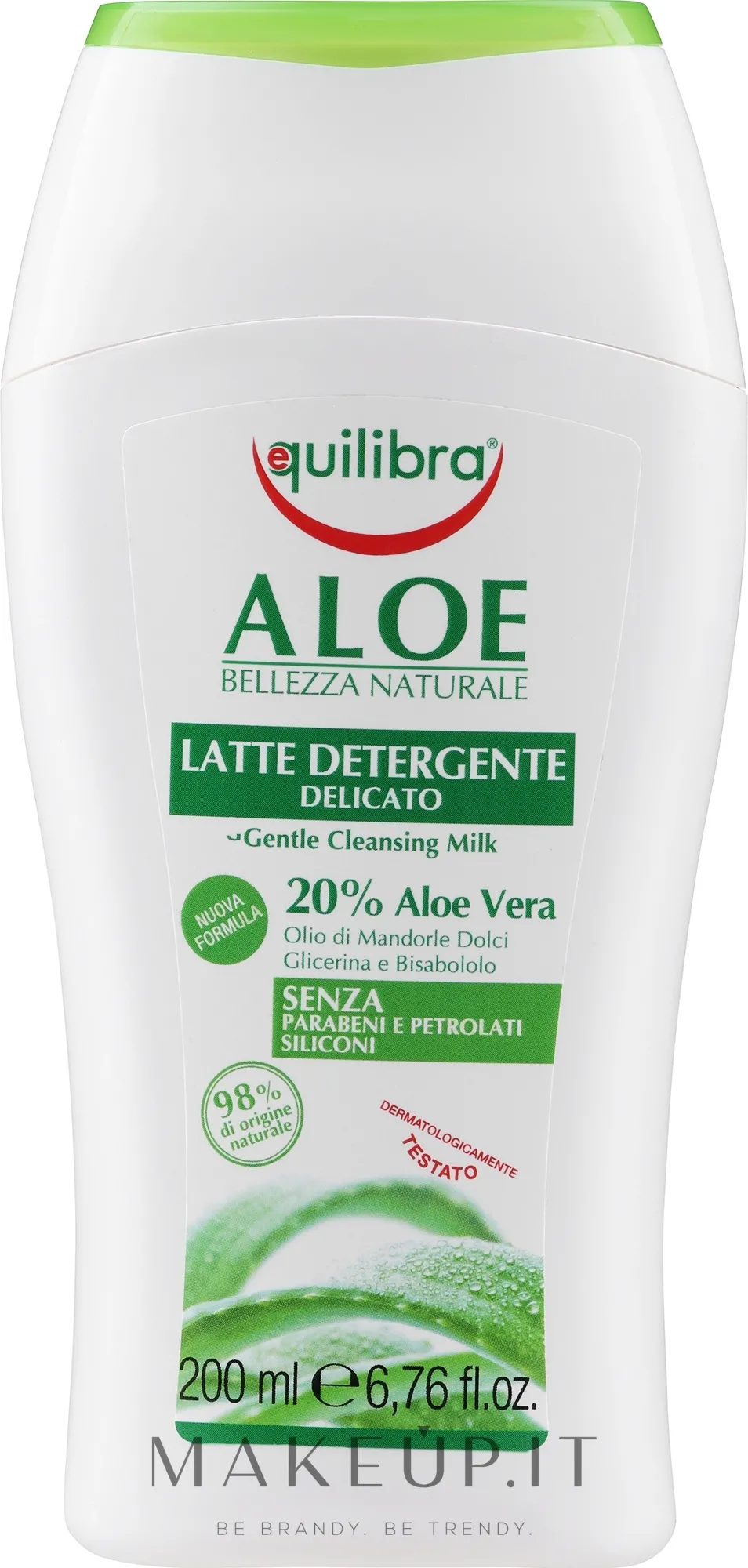 Latte detergente idratante "Aloe Vera"