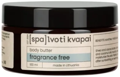 Burro per il corpo "Senza Profumo"