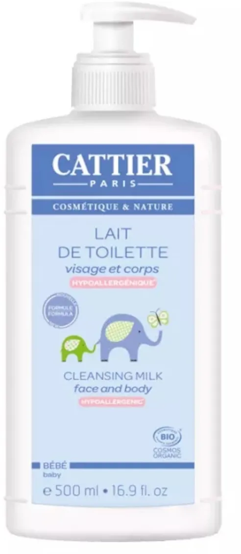 Latte detergente per viso e corpo