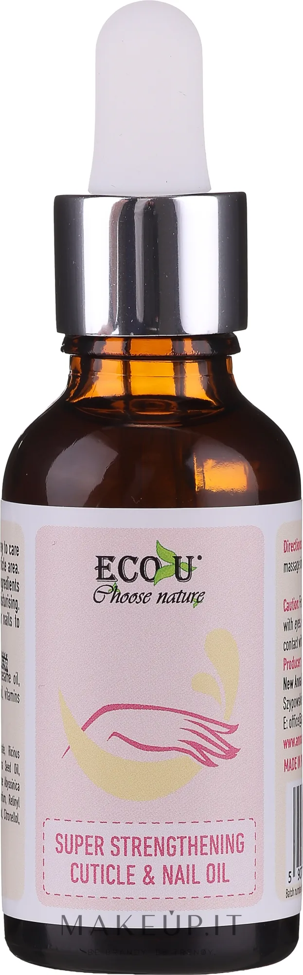 Olio rinforzante per cuticole e unghie