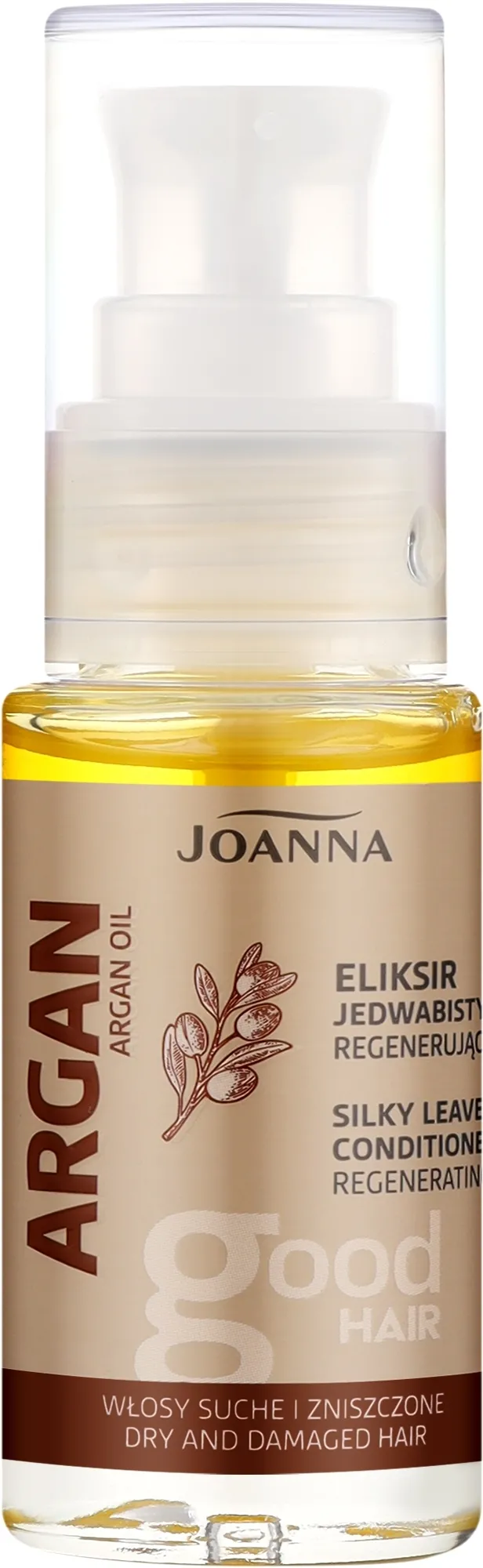 Elisir per capelli con olio di argan