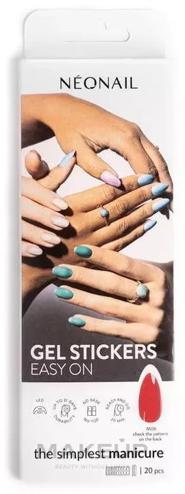 Kit smalto semipermanente in sticker per manicure