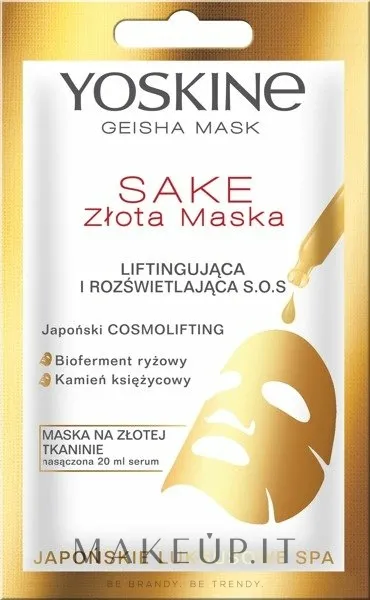 Maschera-lifting illuminante viso