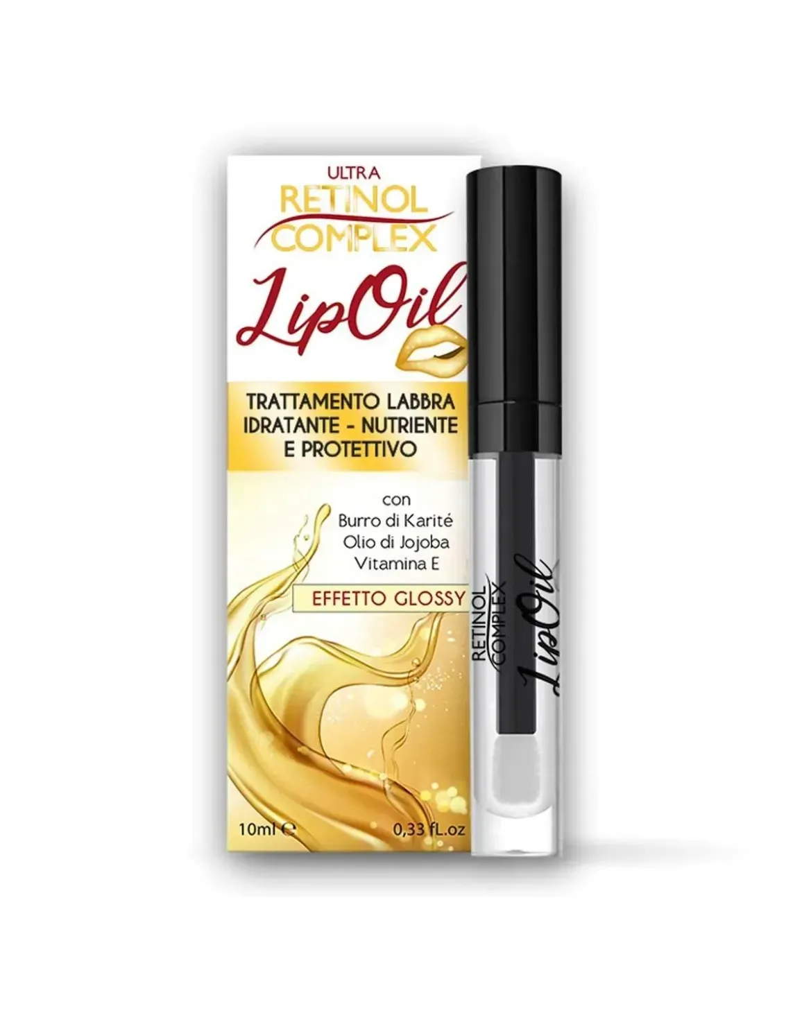 ULTRA RETINOL COMPLEX LIP OIL EFFETTO GLOSSY TRATTAMENTO LABBRA 100 ML